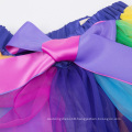 Grace Karin Girls Layered Tiered Rainbow Ribbon Tutu Dance Ballet Skirt 1~9Years CL010494-1